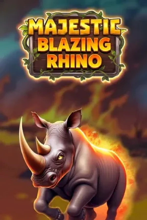 Majestic Blazing Rhino – Spielcover